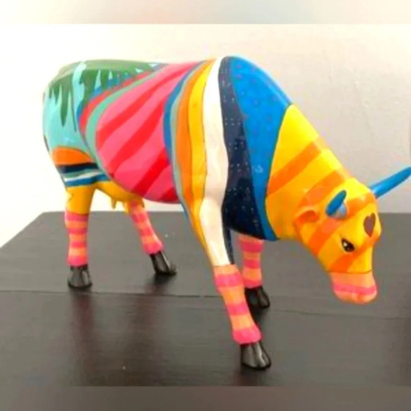 Cow Parade Rare 2002 Boca Bovine - Picture 1 of 6